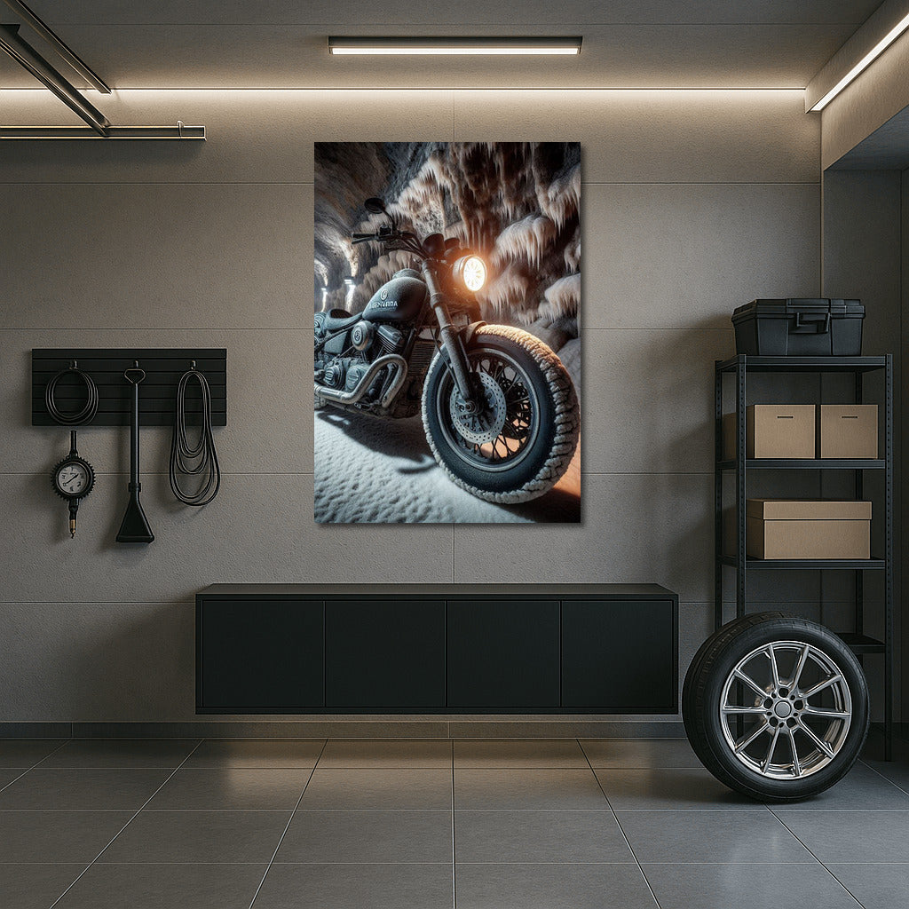 Husqvarna in the Salt Cave: Journey into the Depths