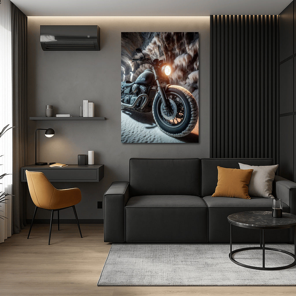 Husqvarna in the Salt Cave: Journey into the Depths