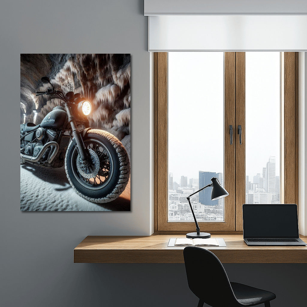 Husqvarna in the Salt Cave: Journey into the Depths