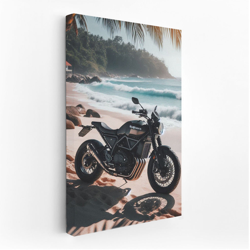 Speed and Sand: Husqvarna on the Shore