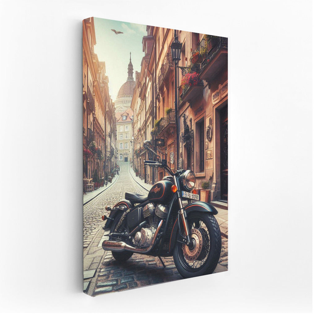 Freedom on an Indian Motorcycle in the Heart of Europe