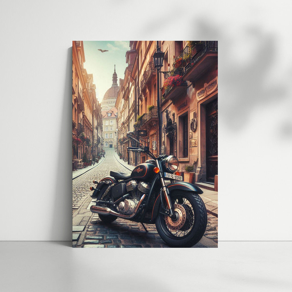 Freedom on an Indian Motorcycle in the Heart of Europe