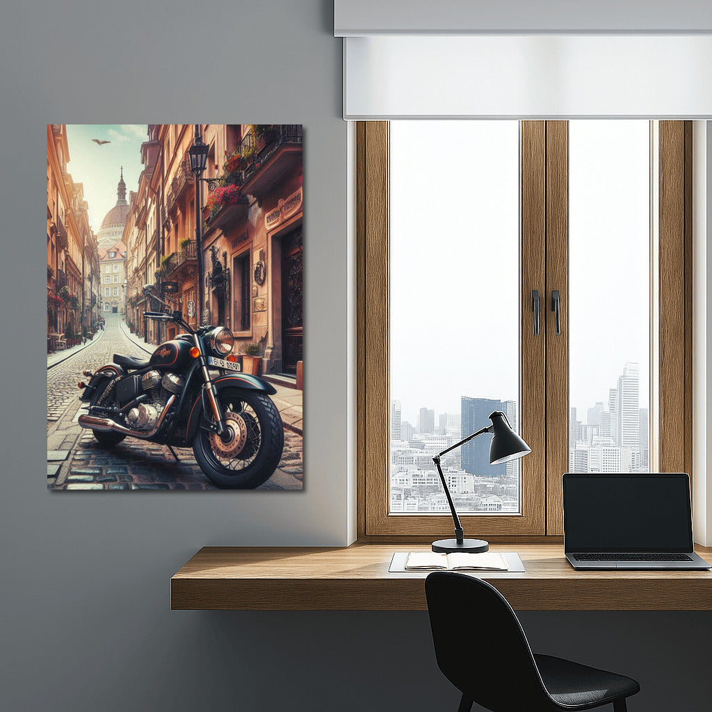 Freedom on an Indian Motorcycle in the Heart of Europe