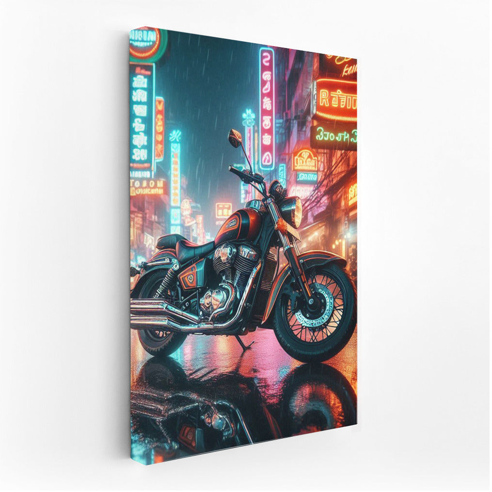 Night Wind: Indian in the Glow of City Lights