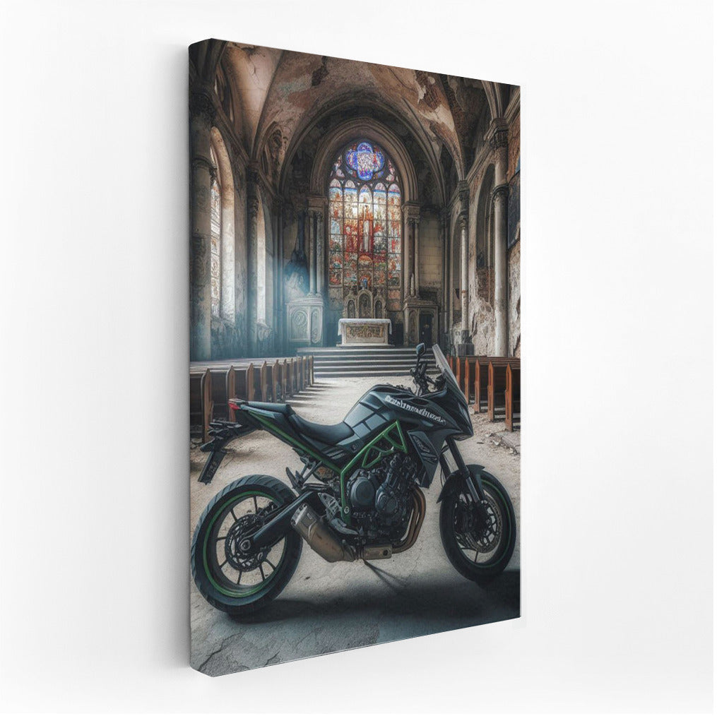 Speed and Mysticism: Kawasaki in the Abandoned Church