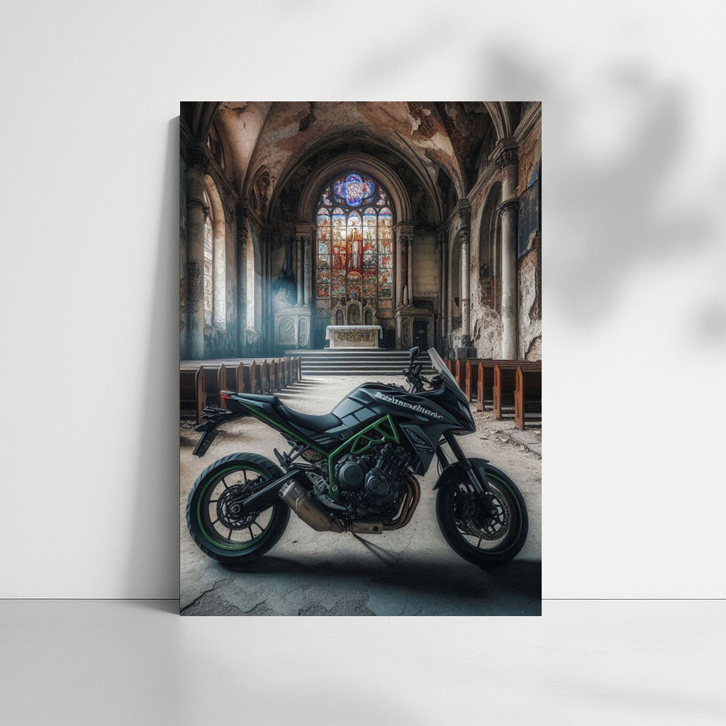 Speed and Mysticism: Kawasaki in the Abandoned Church