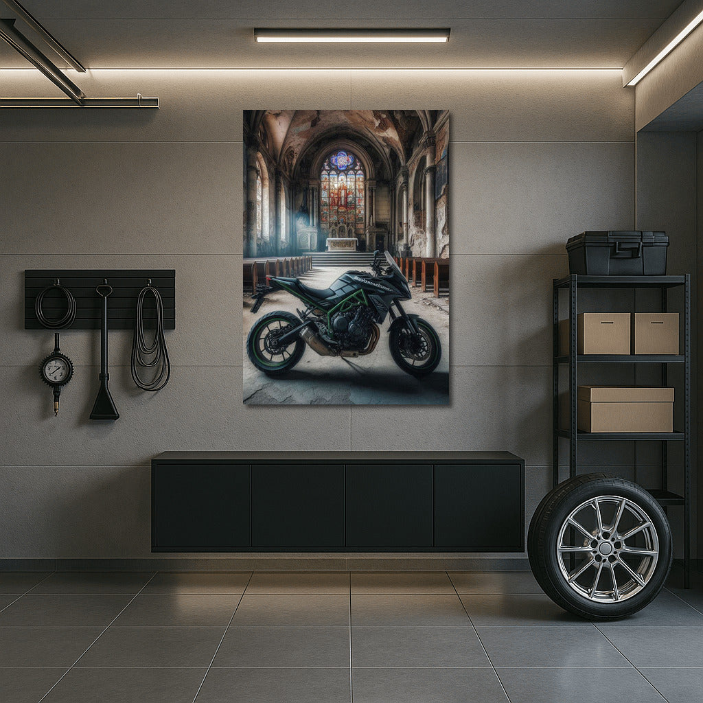 Speed and Mysticism: Kawasaki in the Abandoned Church