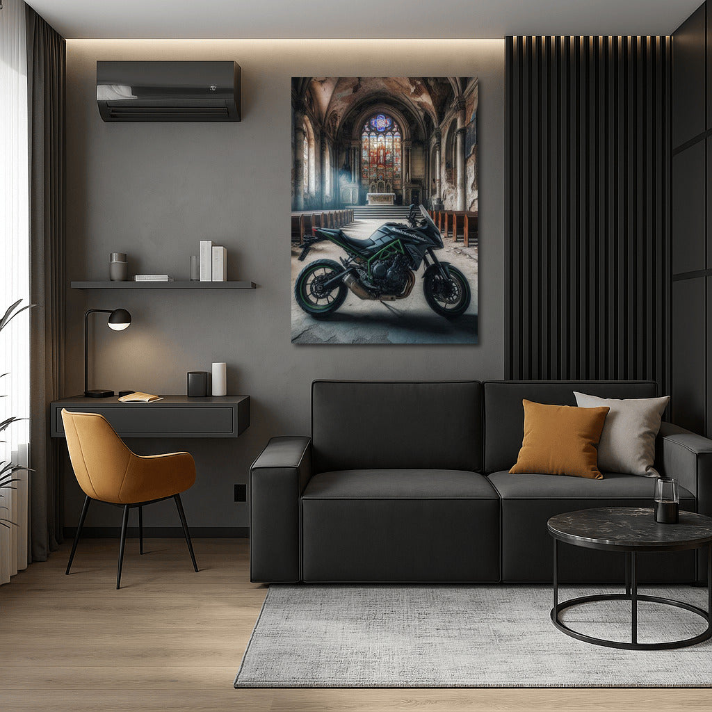 Speed and Mysticism: Kawasaki in the Abandoned Church