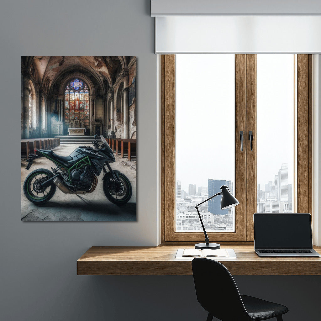 Speed and Mysticism: Kawasaki in the Abandoned Church