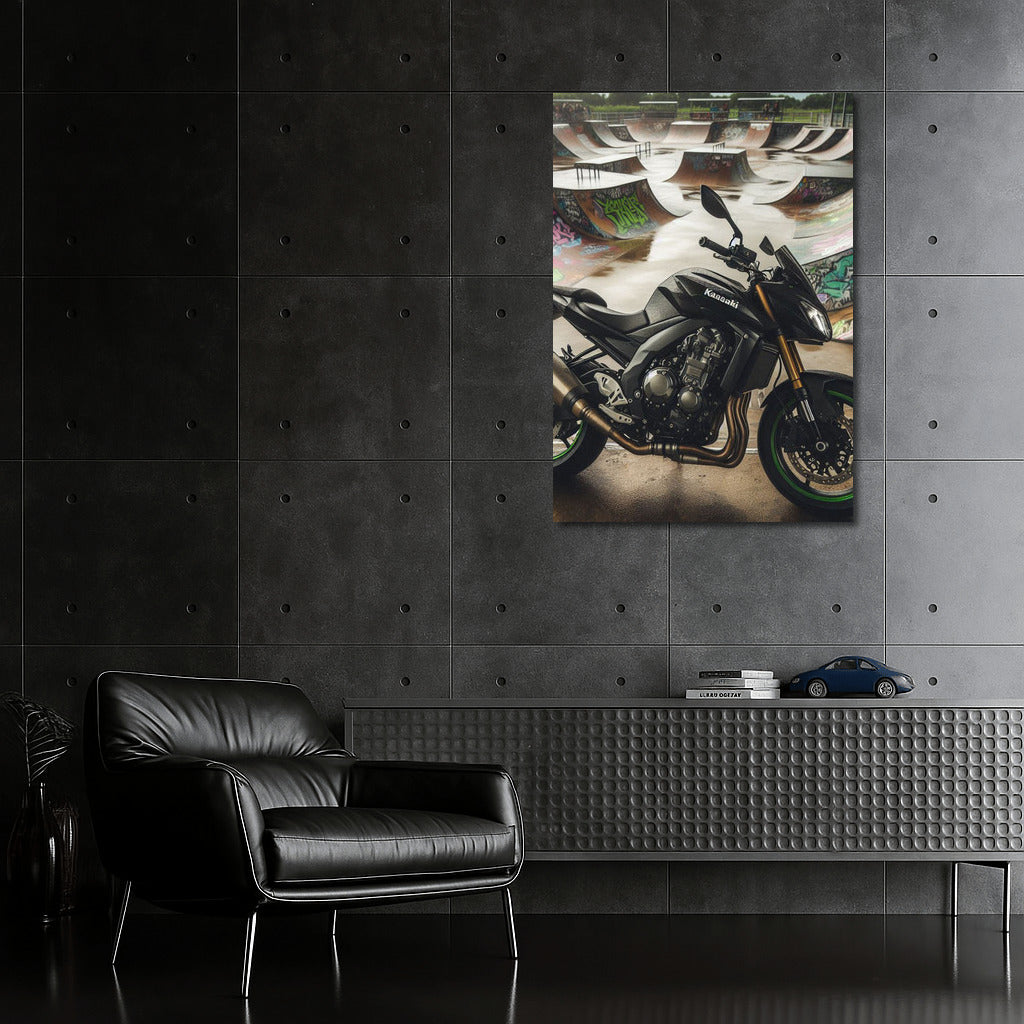 Speedy Kawasaki at Skate Park: Lust for Freedom