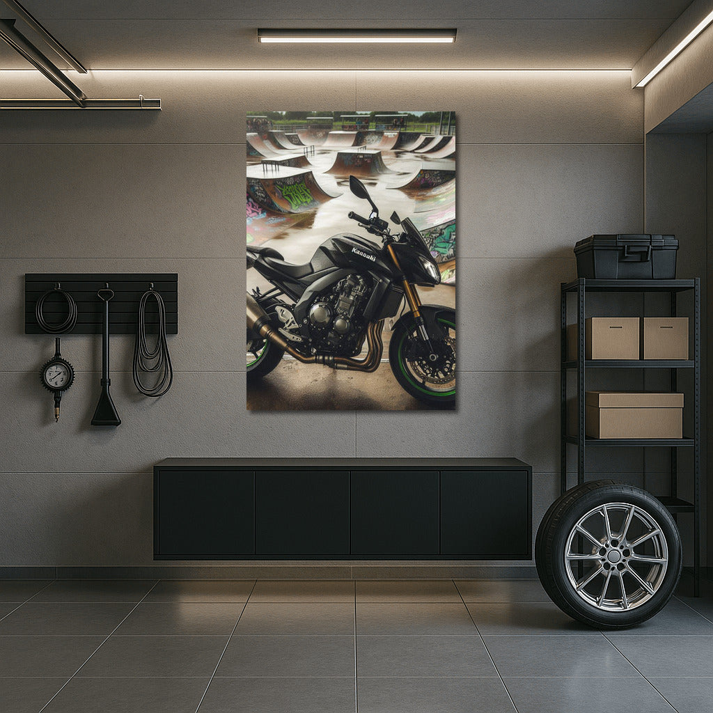 Speedy Kawasaki at Skate Park: Lust for Freedom