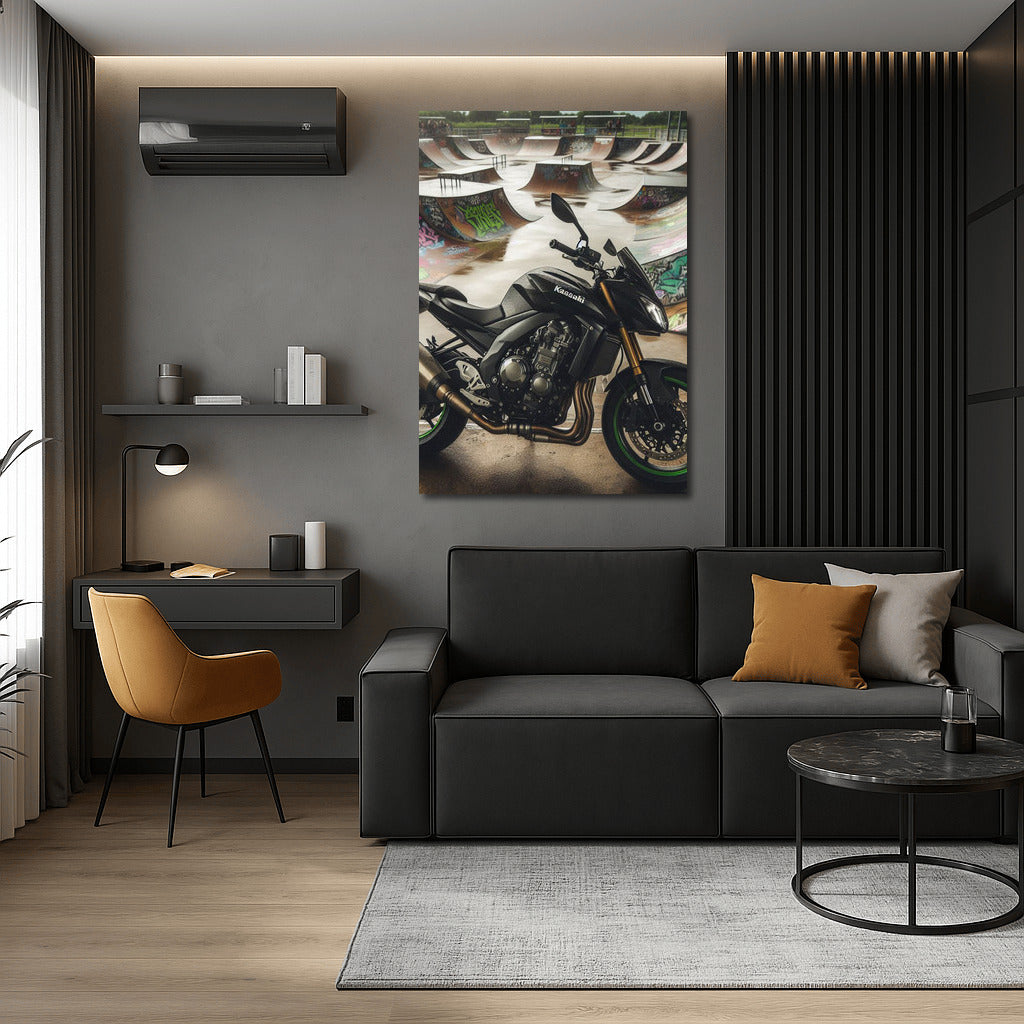 Speedy Kawasaki at Skate Park: Lust for Freedom