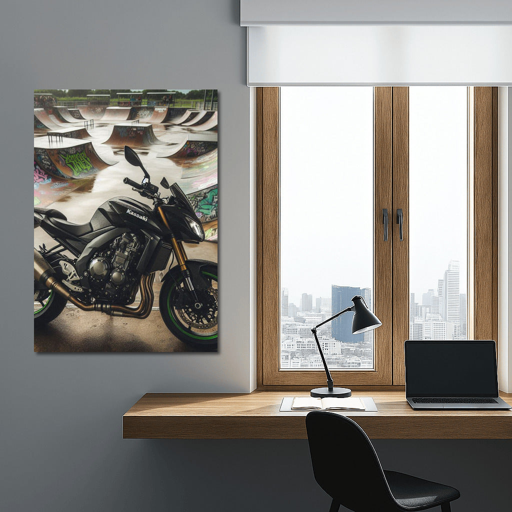 Speedy Kawasaki at Skate Park: Lust for Freedom