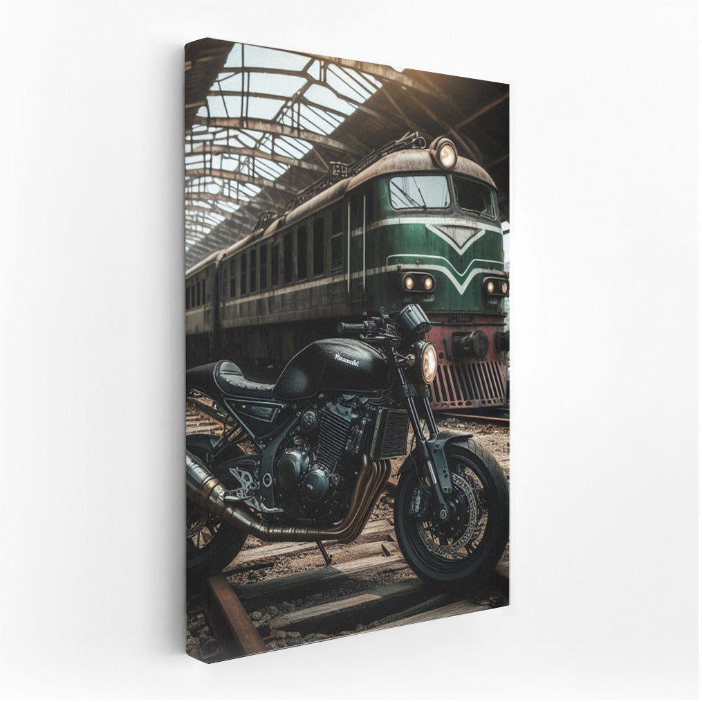 Speed and Mystery: Kawasaki at the Abandoned Station