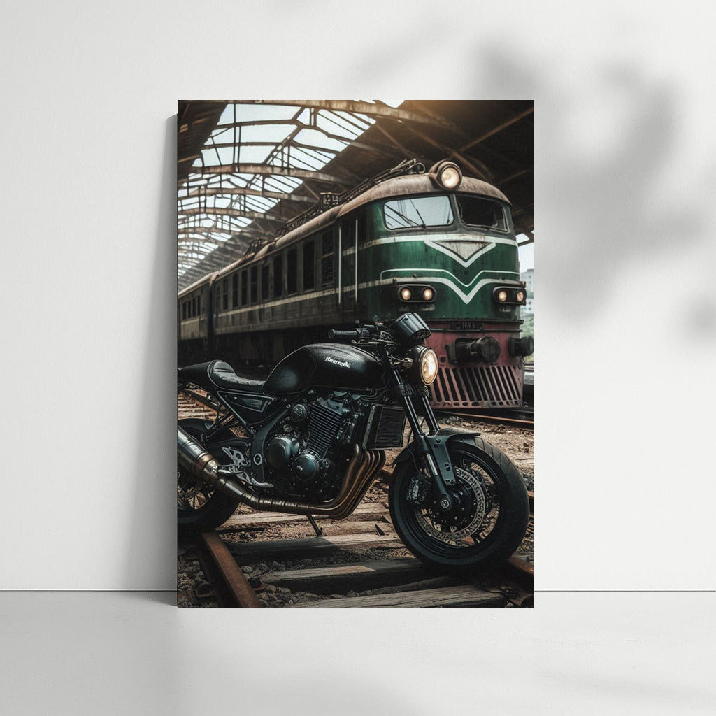 Speed and Mystery: Kawasaki at the Abandoned Station