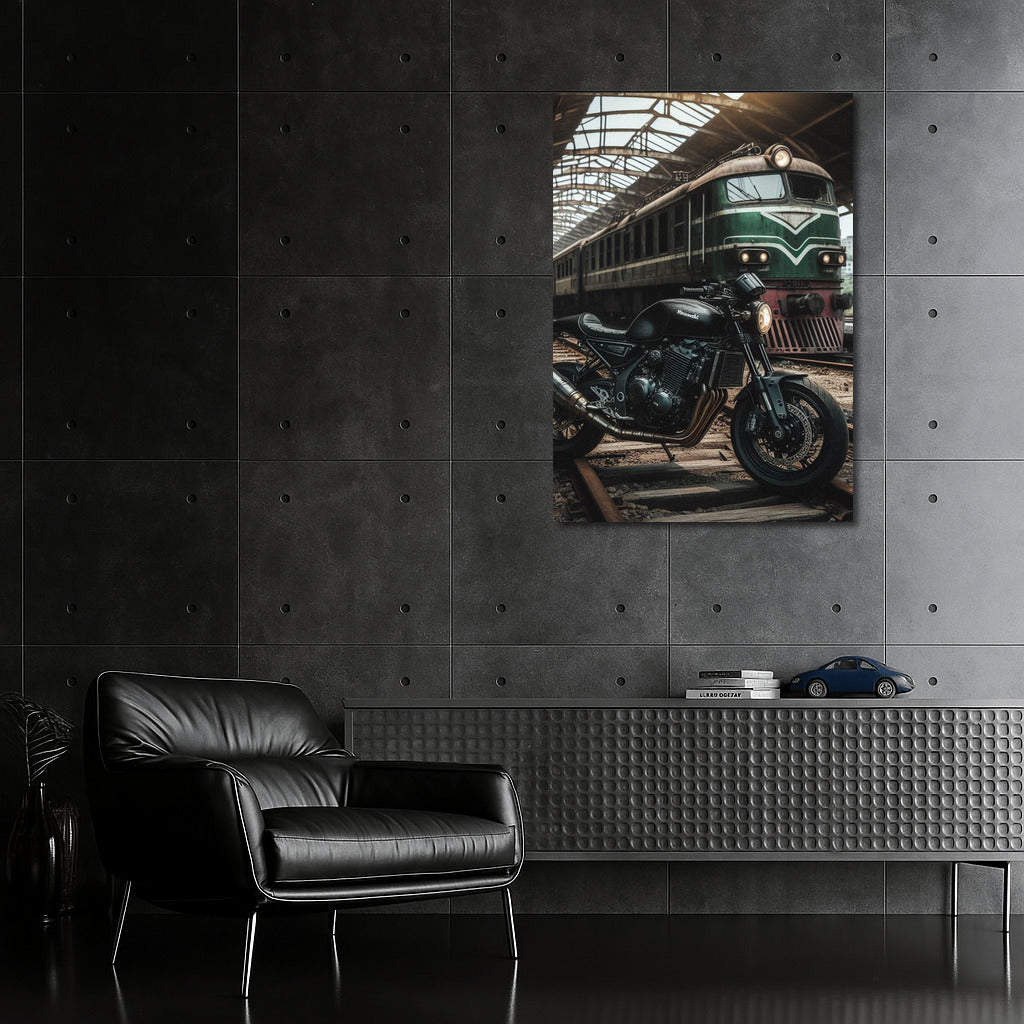 Speed and Mystery: Kawasaki at the Abandoned Station