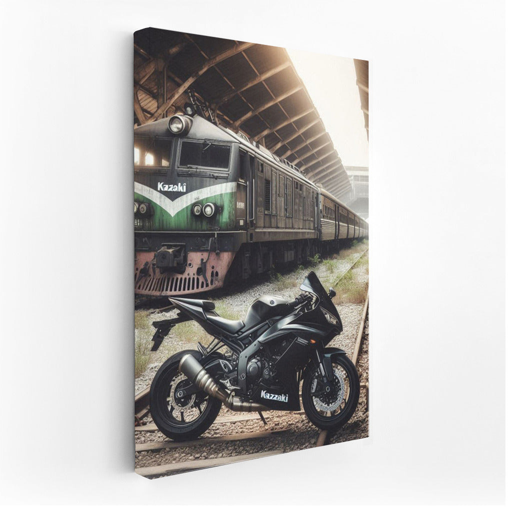 Kawasaki Mystery at Abandoned Train Station