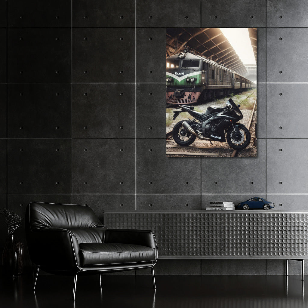 Kawasaki Mystery at Abandoned Train Station