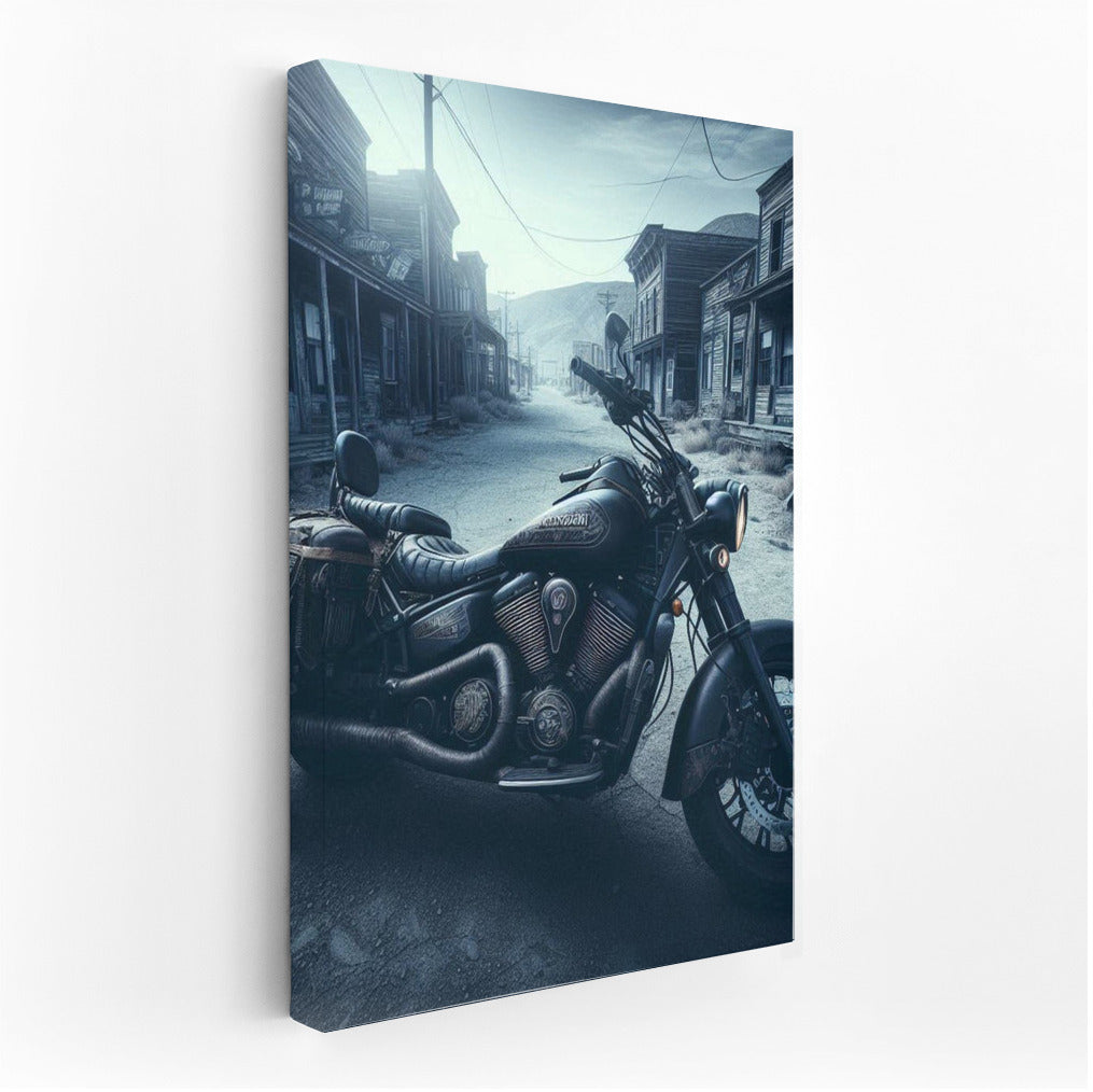 Kawasaki in the Frozen City: A Motorcycle in a World Without Time