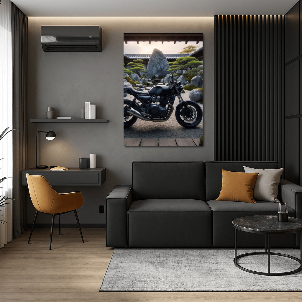 Kawasaki in the Japanese Garden: Harmony of Speed and Tranquility