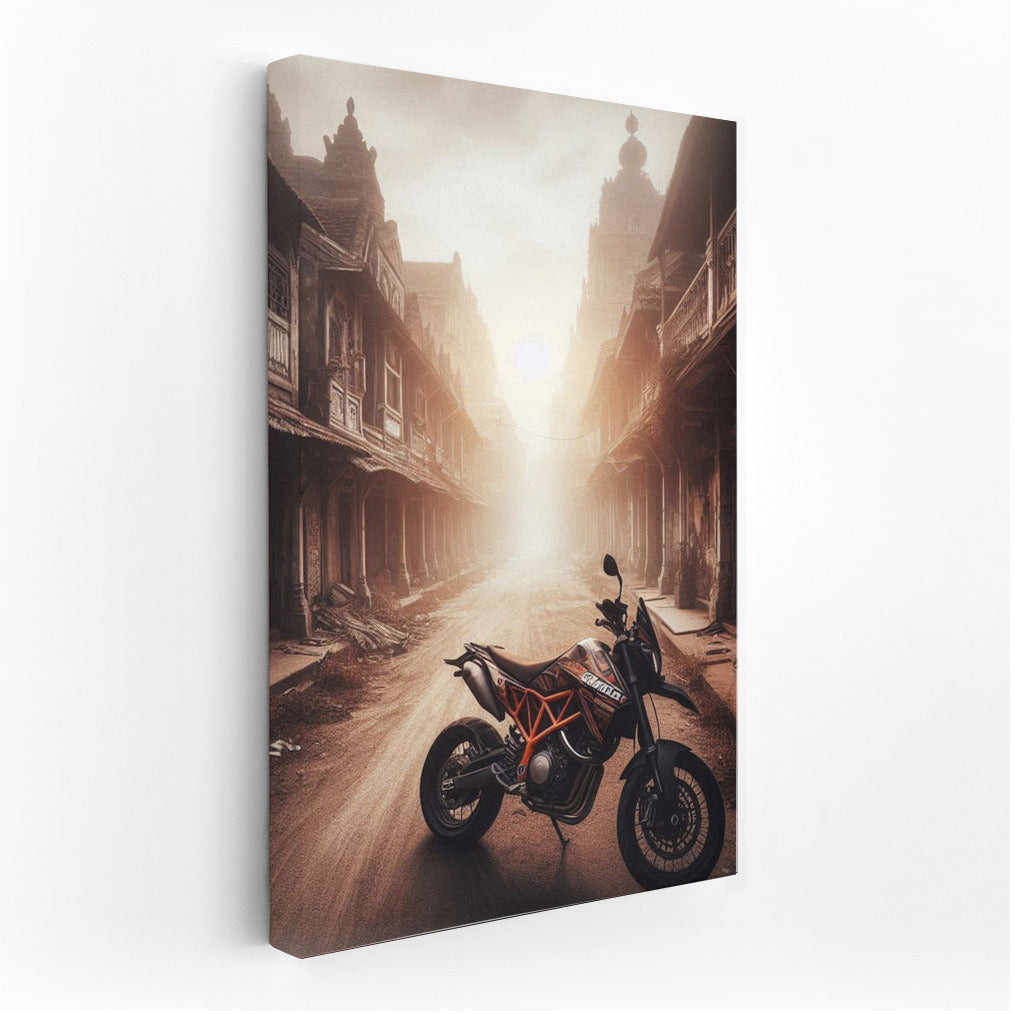 KTM in the City of Ghosts: Conquering the Deserted Streets