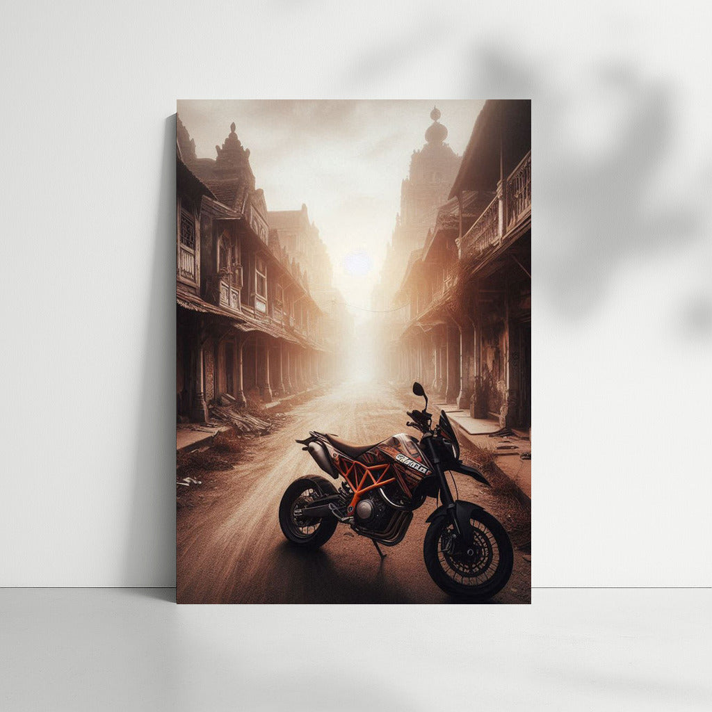 KTM in the City of Ghosts: Conquering the Deserted Streets