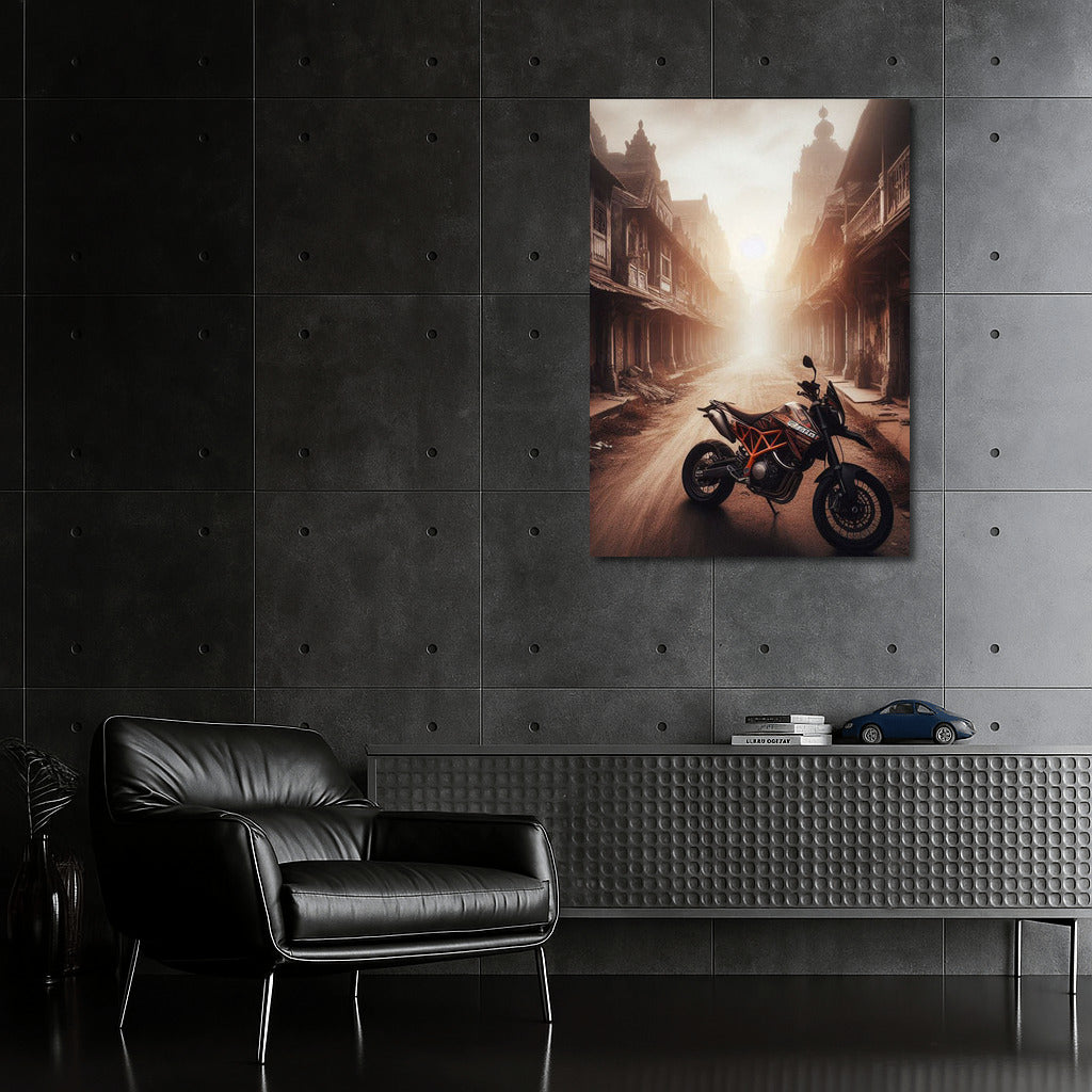 KTM in the City of Ghosts: Conquering the Deserted Streets