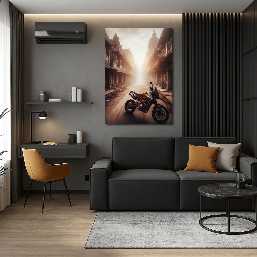 KTM in the City of Ghosts: Conquering the Deserted Streets