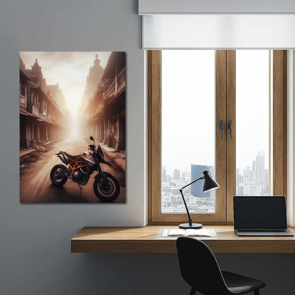 KTM in the City of Ghosts: Conquering the Deserted Streets