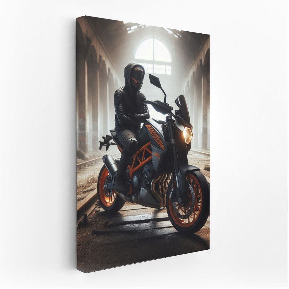 KTM on the Limit: Adventure in the Abandoned Station