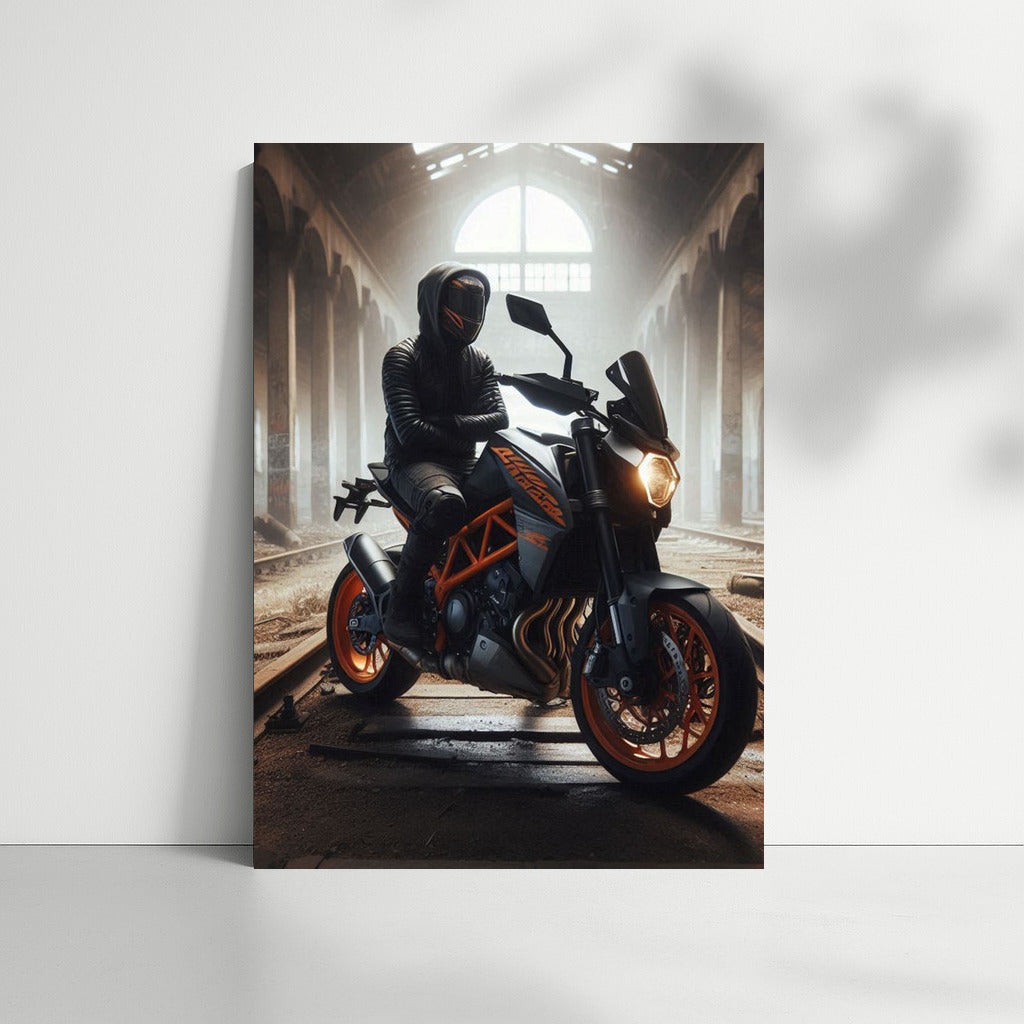 KTM on the Limit: Adventure in the Abandoned Station