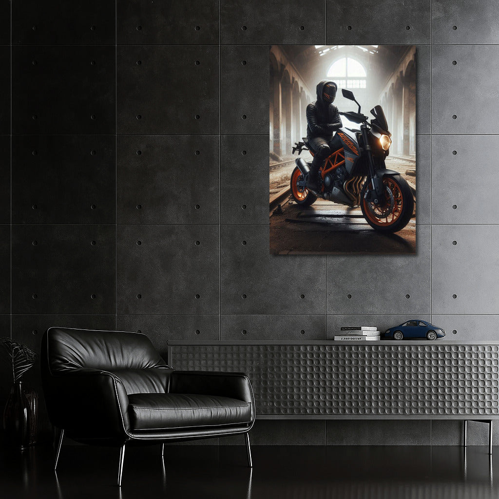 KTM on the Limit: Adventure in the Abandoned Station