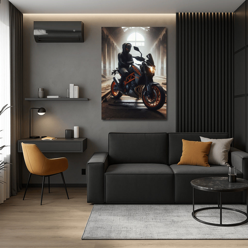 KTM on the Limit: Adventure in the Abandoned Station