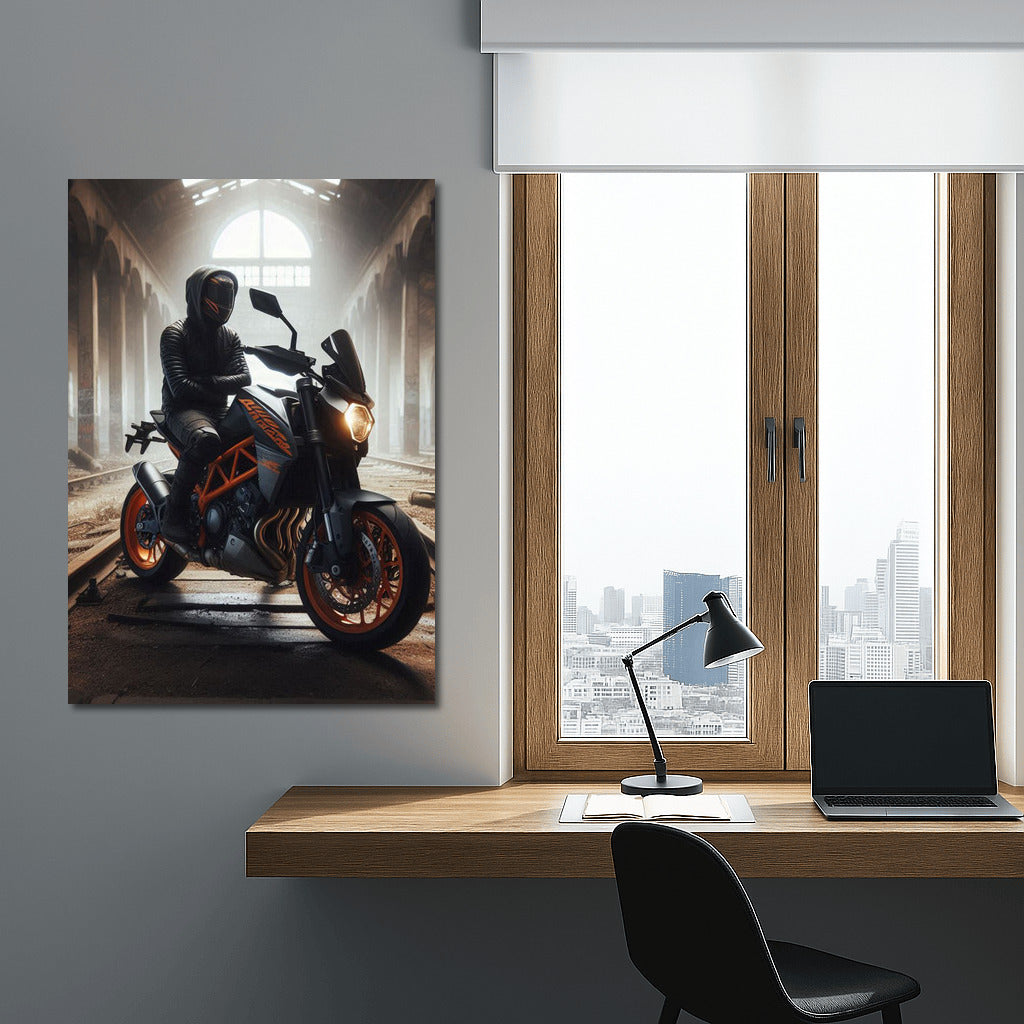 KTM on the Limit: Adventure in the Abandoned Station