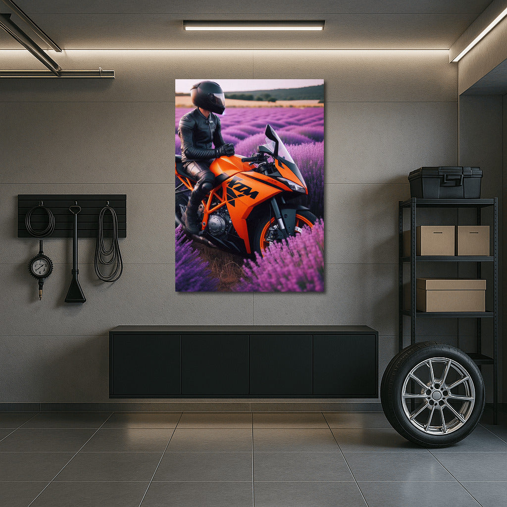 KTM in Lavender Fields: Dynamics and Tranquility in the Interior