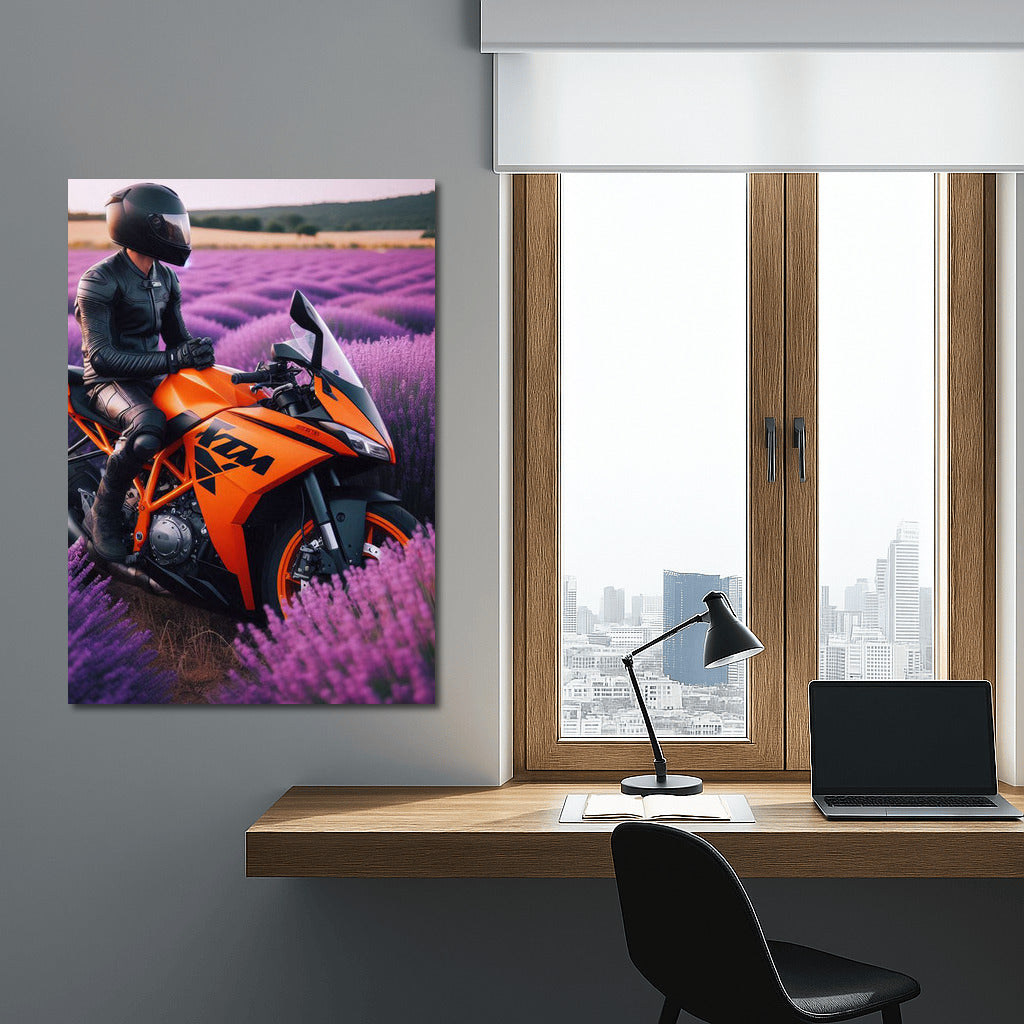 KTM in Lavender Fields: Dynamics and Tranquility in the Interior
