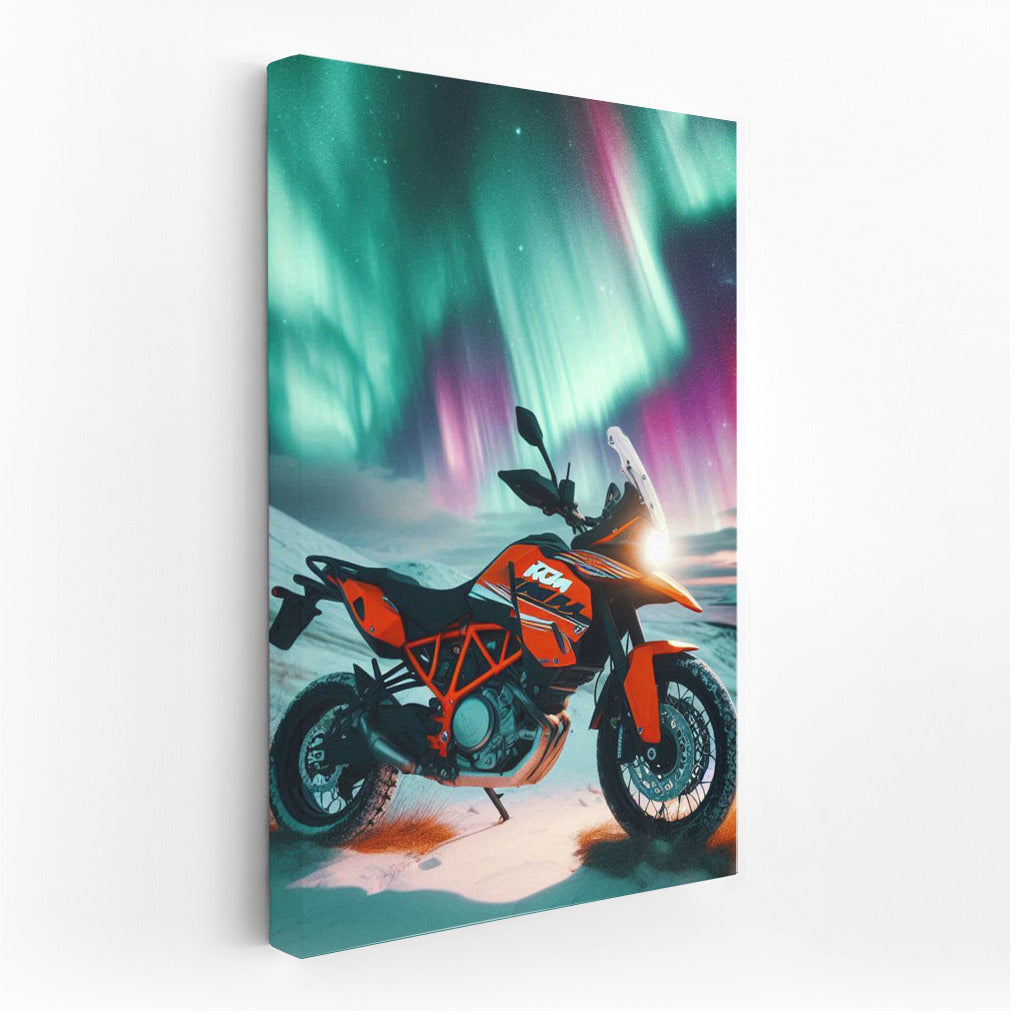 KTM under the Northern Lights: Dynamics and Magic