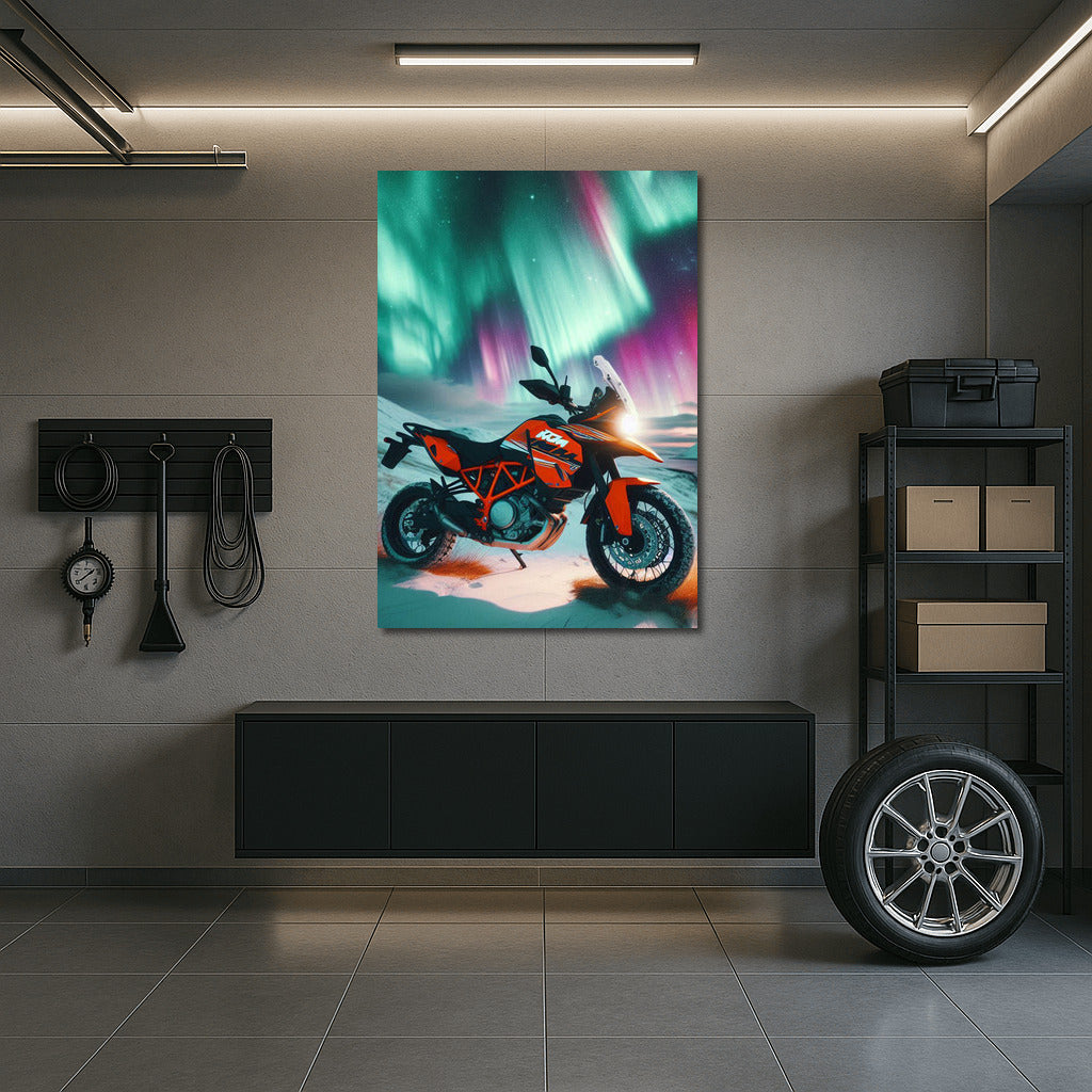 KTM under the Northern Lights: Dynamics and Magic