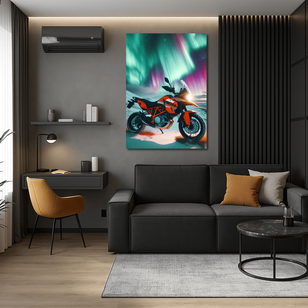 KTM under the Northern Lights: Dynamics and Magic