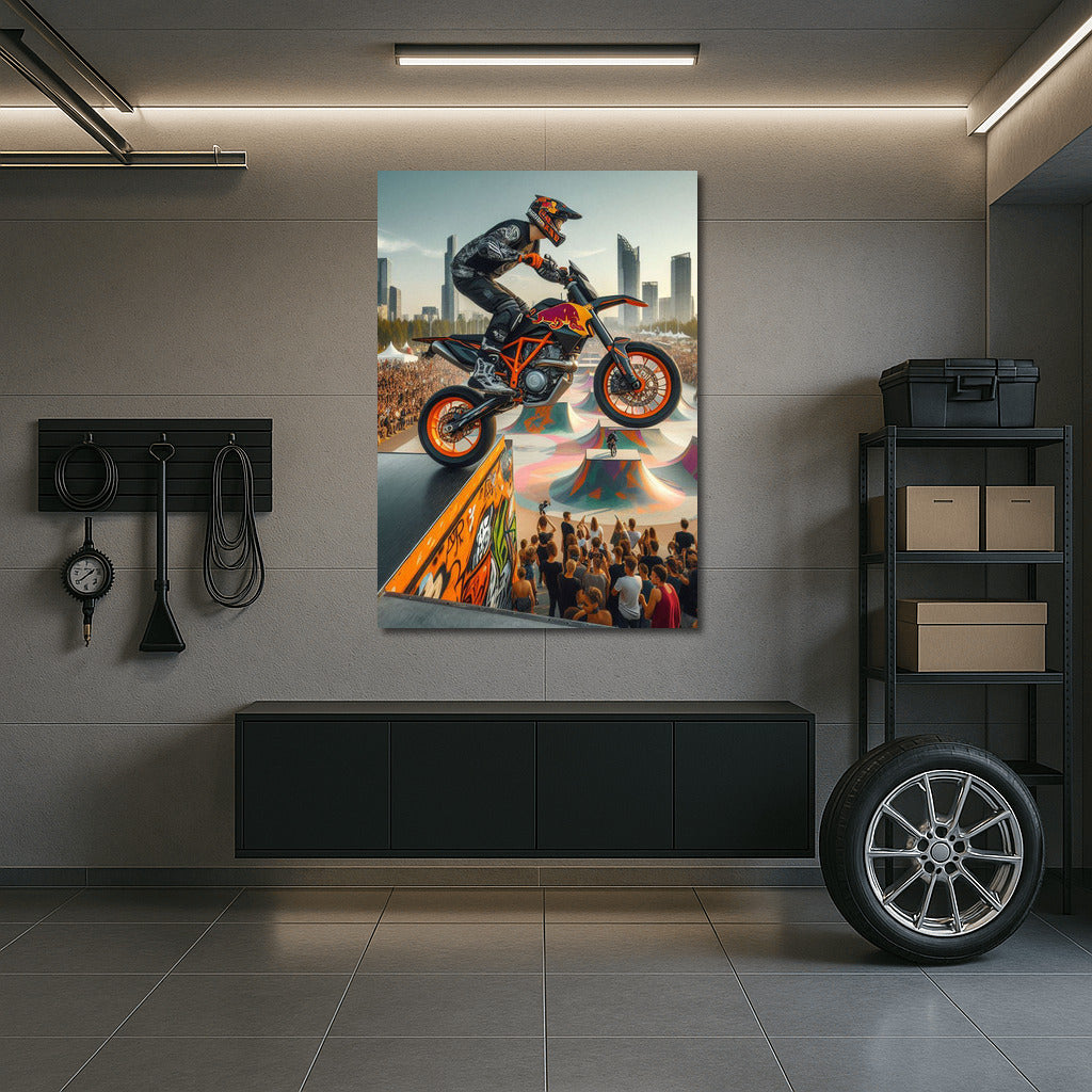 KTM Speed at the Vivid Skate Park