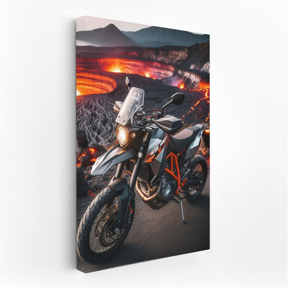 Volcanic Adrenaline: KTM at the End of the Earth