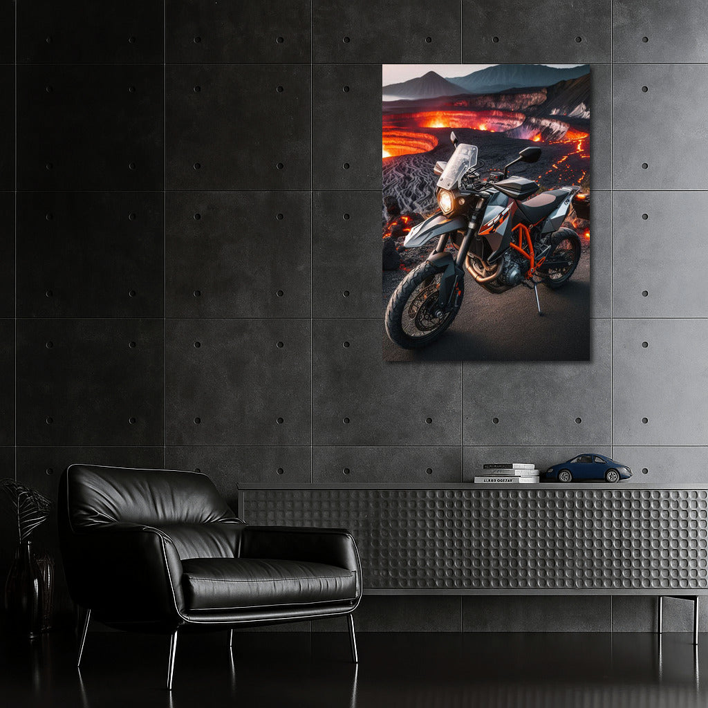 Volcanic Adrenaline: KTM at the End of the Earth