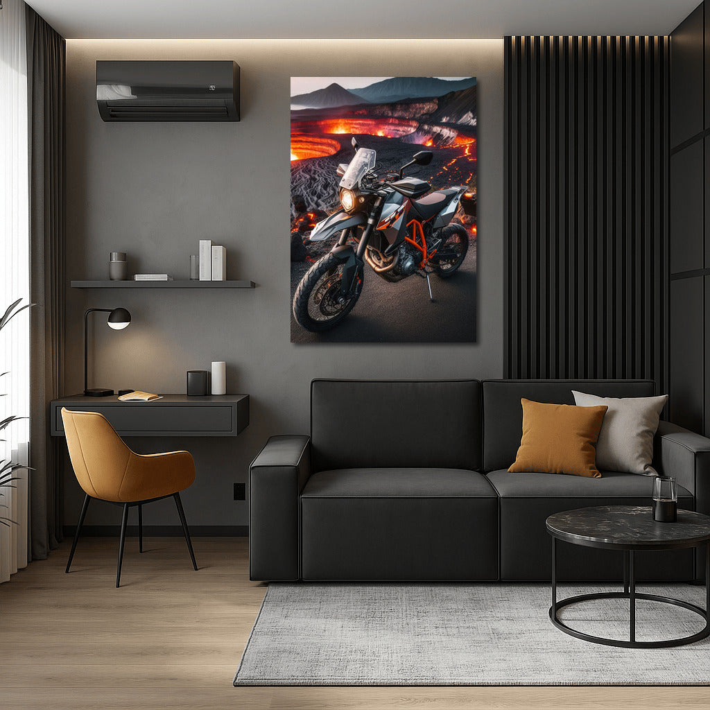 Volcanic Adrenaline: KTM at the End of the Earth