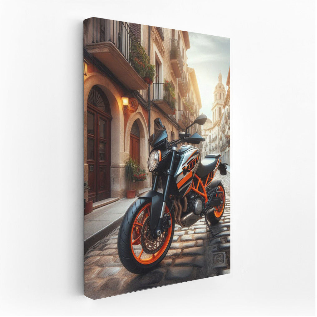 KTM Speed in the Heart of Europe: City Street Dynamics