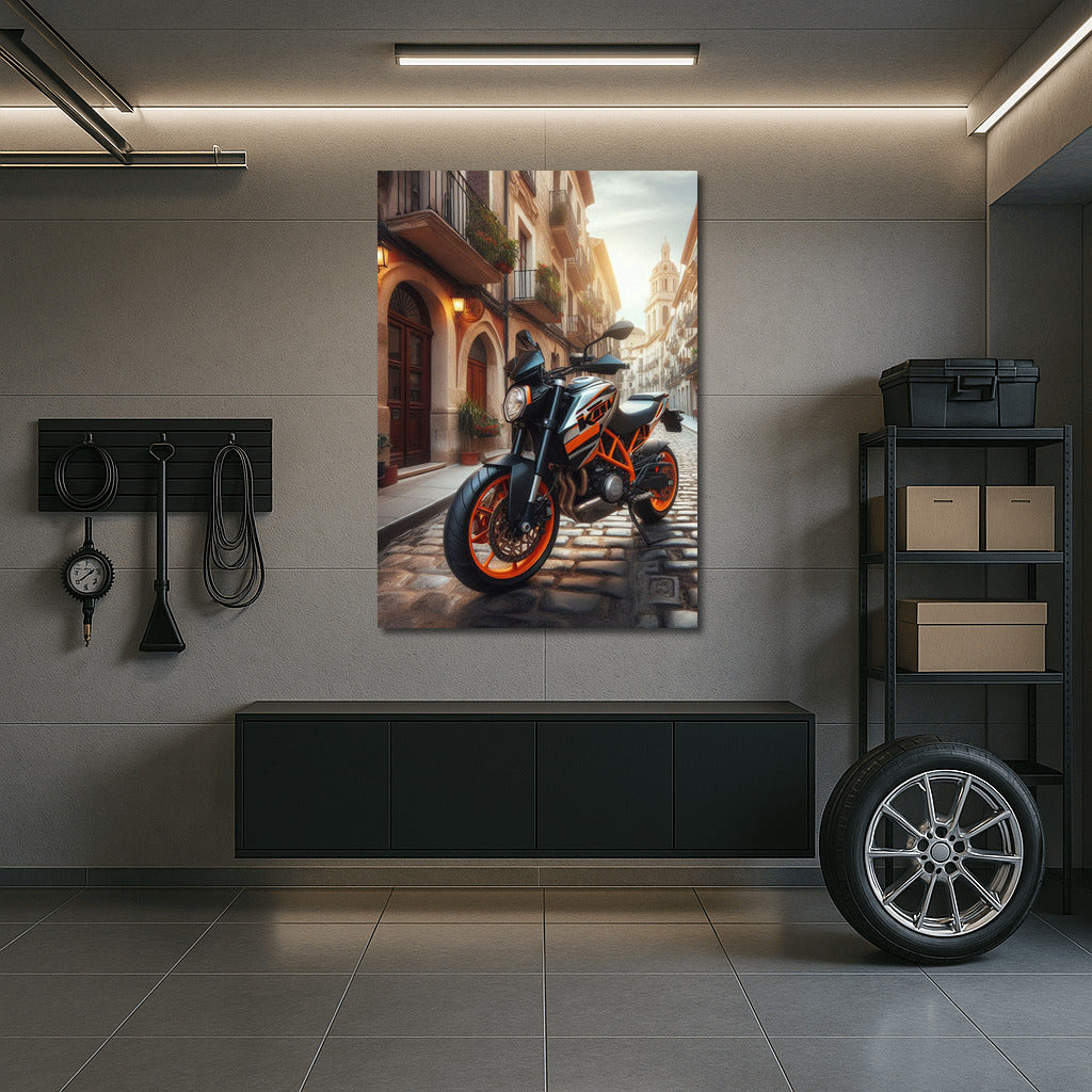 KTM Speed in the Heart of Europe: City Street Dynamics