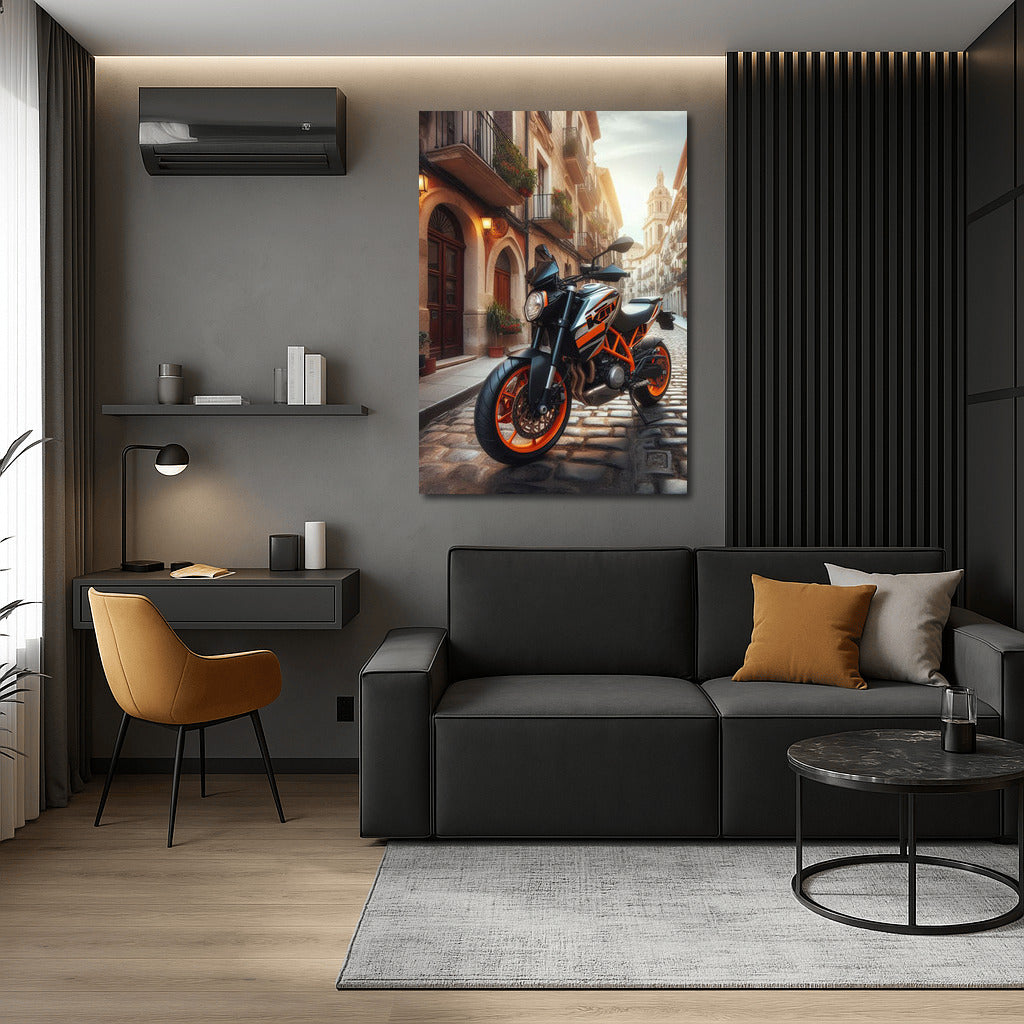 KTM Speed in the Heart of Europe: City Street Dynamics