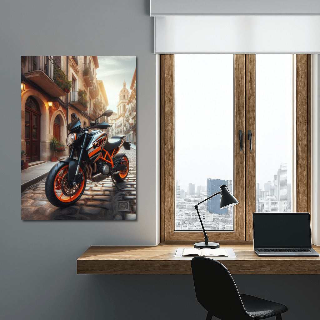 KTM Speed in the Heart of Europe: City Street Dynamics