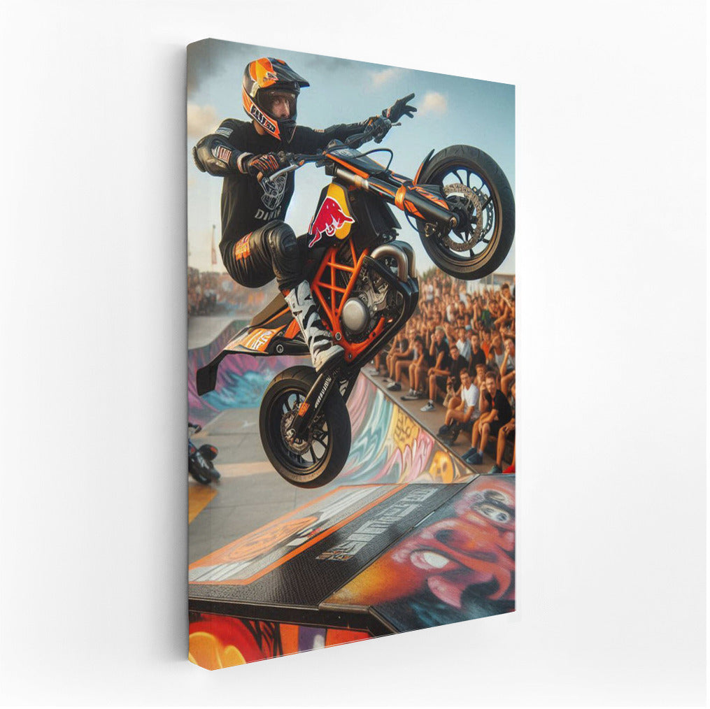 Extreme Ride: KTM Pushes Limits at Skate Park