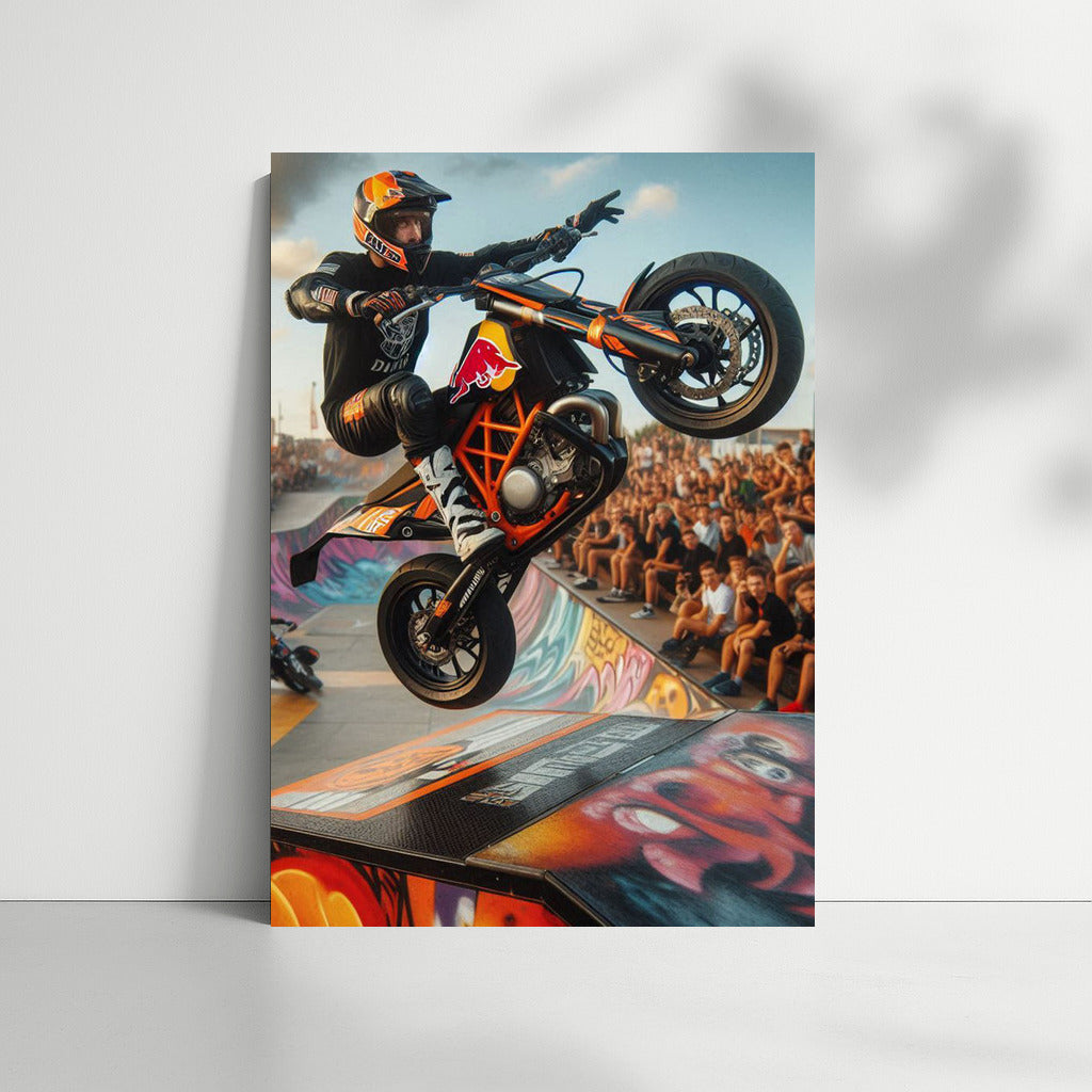 Extreme Ride: KTM Pushes Limits at Skate Park