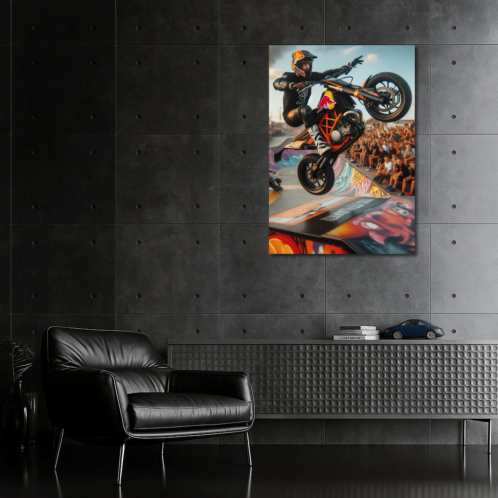 Extreme Ride: KTM Pushes Limits at Skate Park